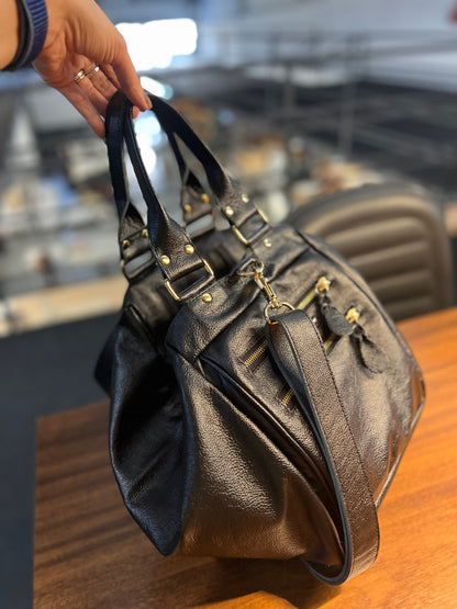 Bolsa Megan |  | Em couro legítimo premium