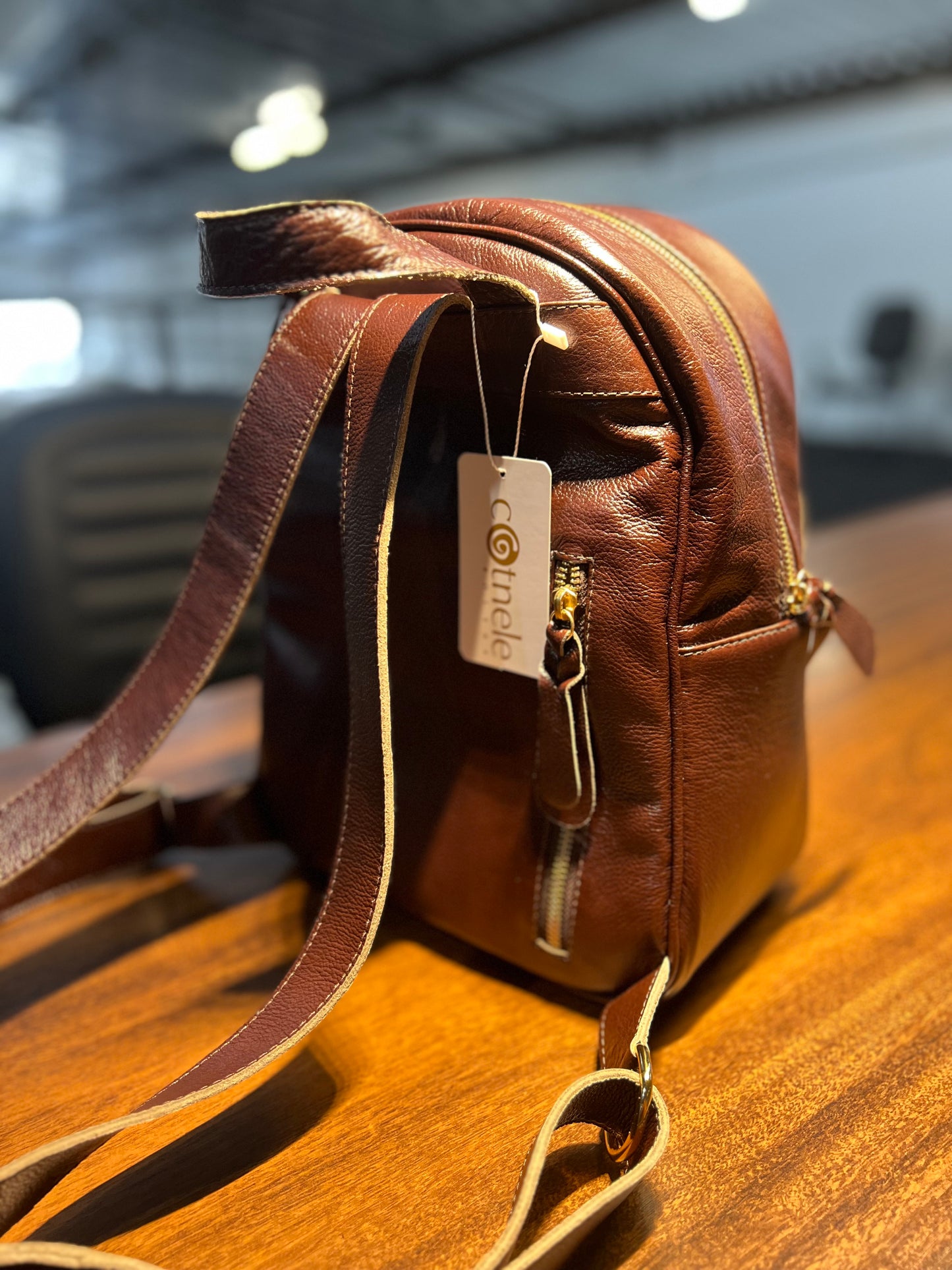 Mochila Maya | couro legítimo premium