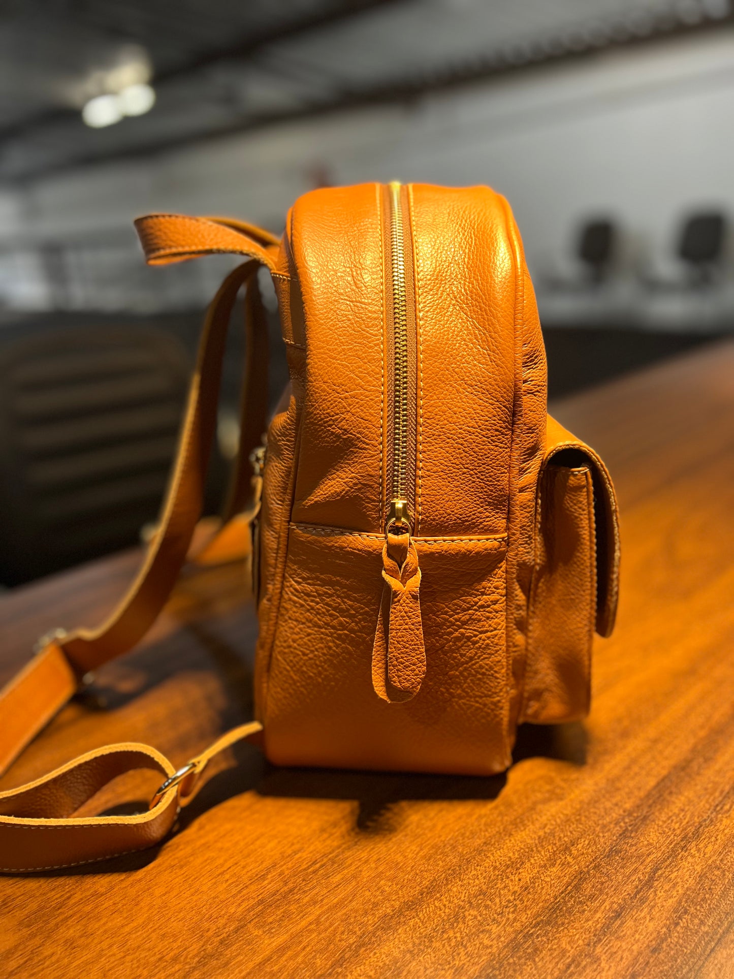 Mochila Maya | couro legítimo premium