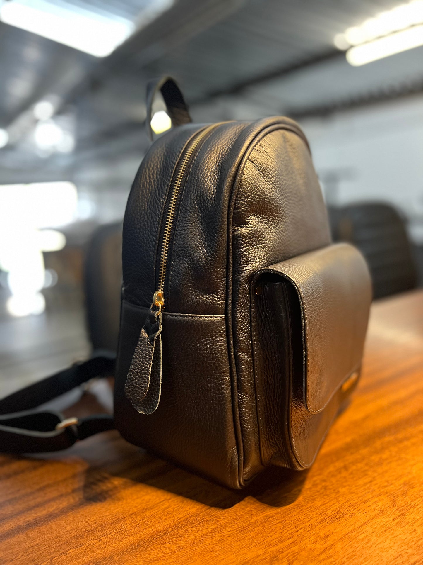 Mochila Maya | couro legítimo premium