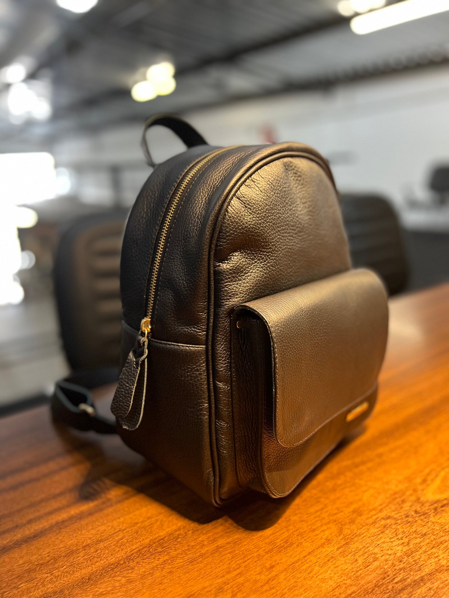 Mochila Maya | couro legítimo premium