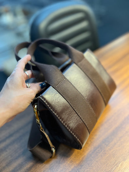 Bolsa Leiliane | Em couro legítimo premium