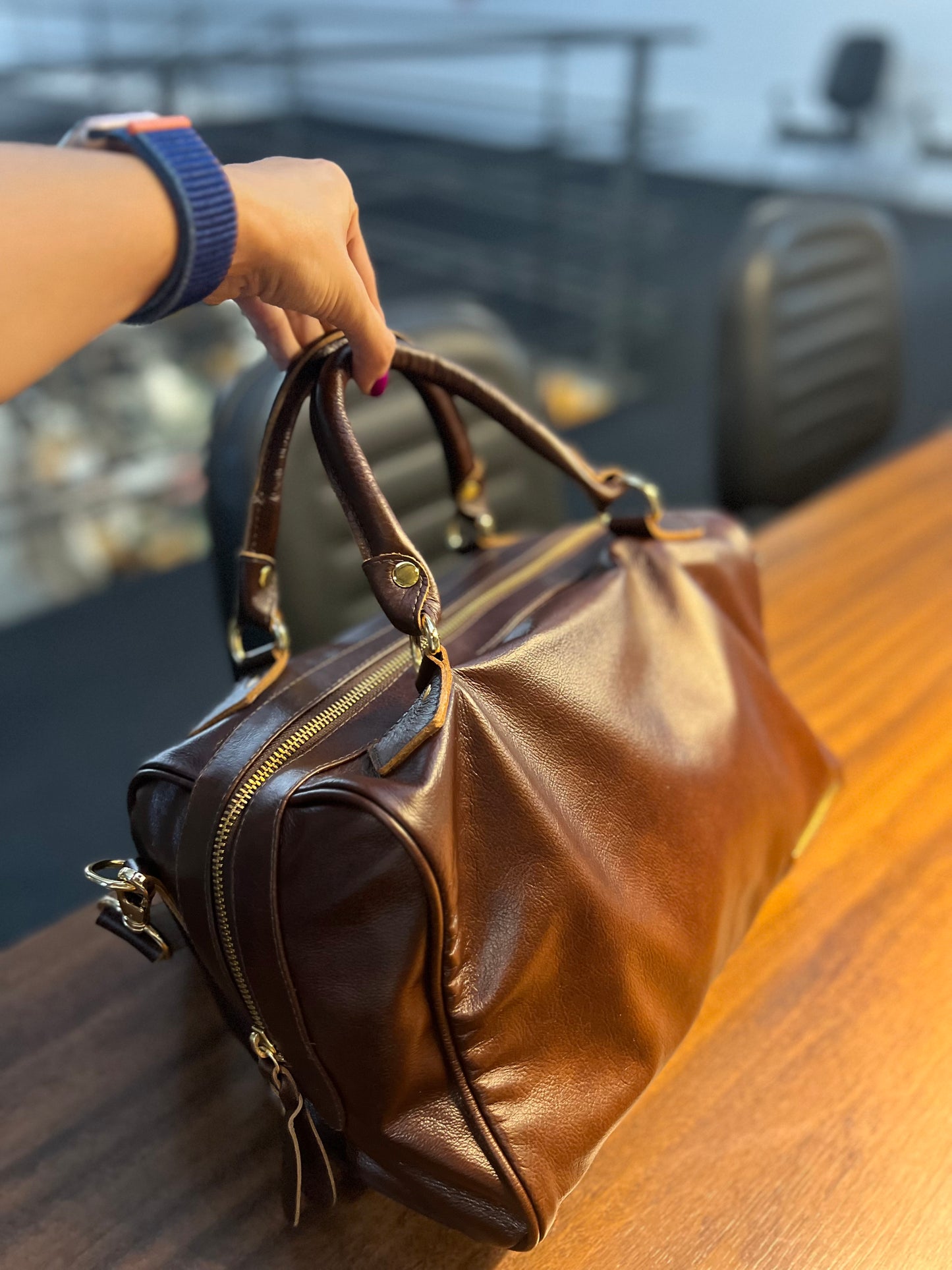 Bolsa Noeme | Em couro legítimo premium