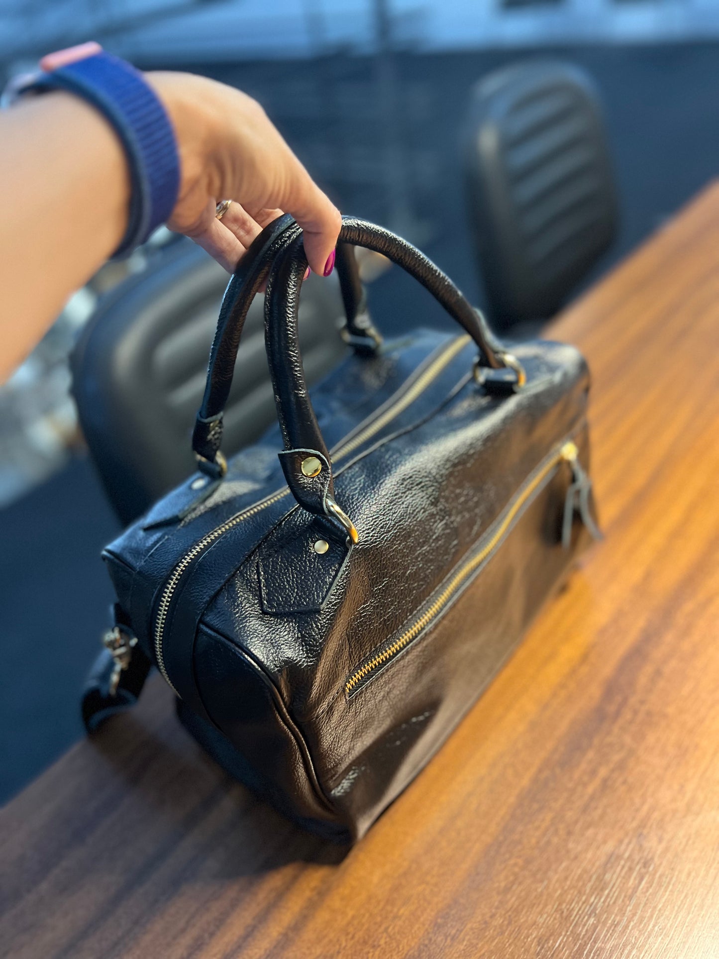 Bolsa Noeme | Em couro legítimo premium