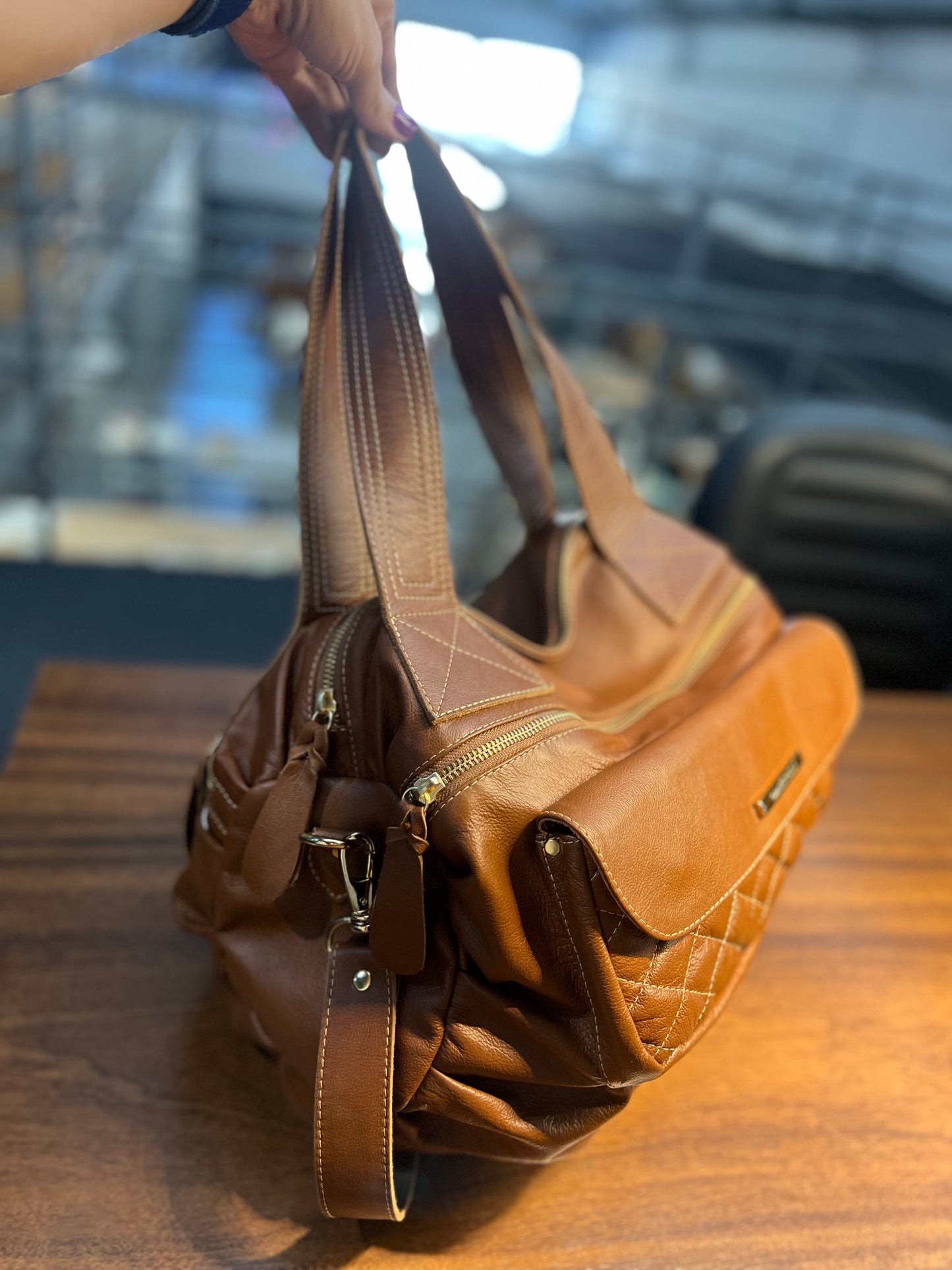 Bolsa Kelly | Em couro legítimo premium
