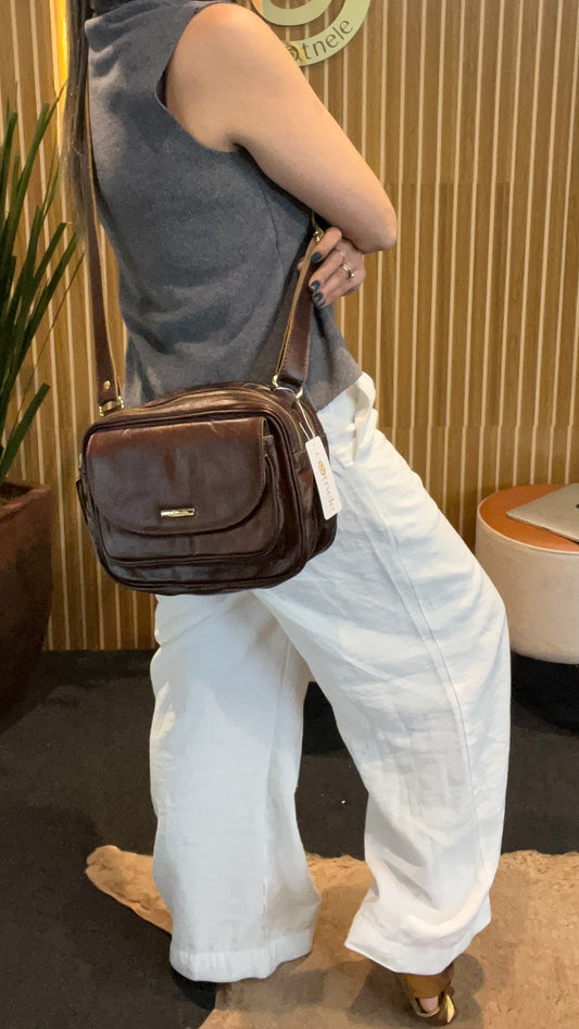 Bolsa Micaela | Em couro legítimo premium