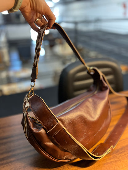 Bolsa Adriane | Em couro legítimo premium