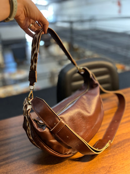 Bolsa Adriane | Em couro legítimo premium