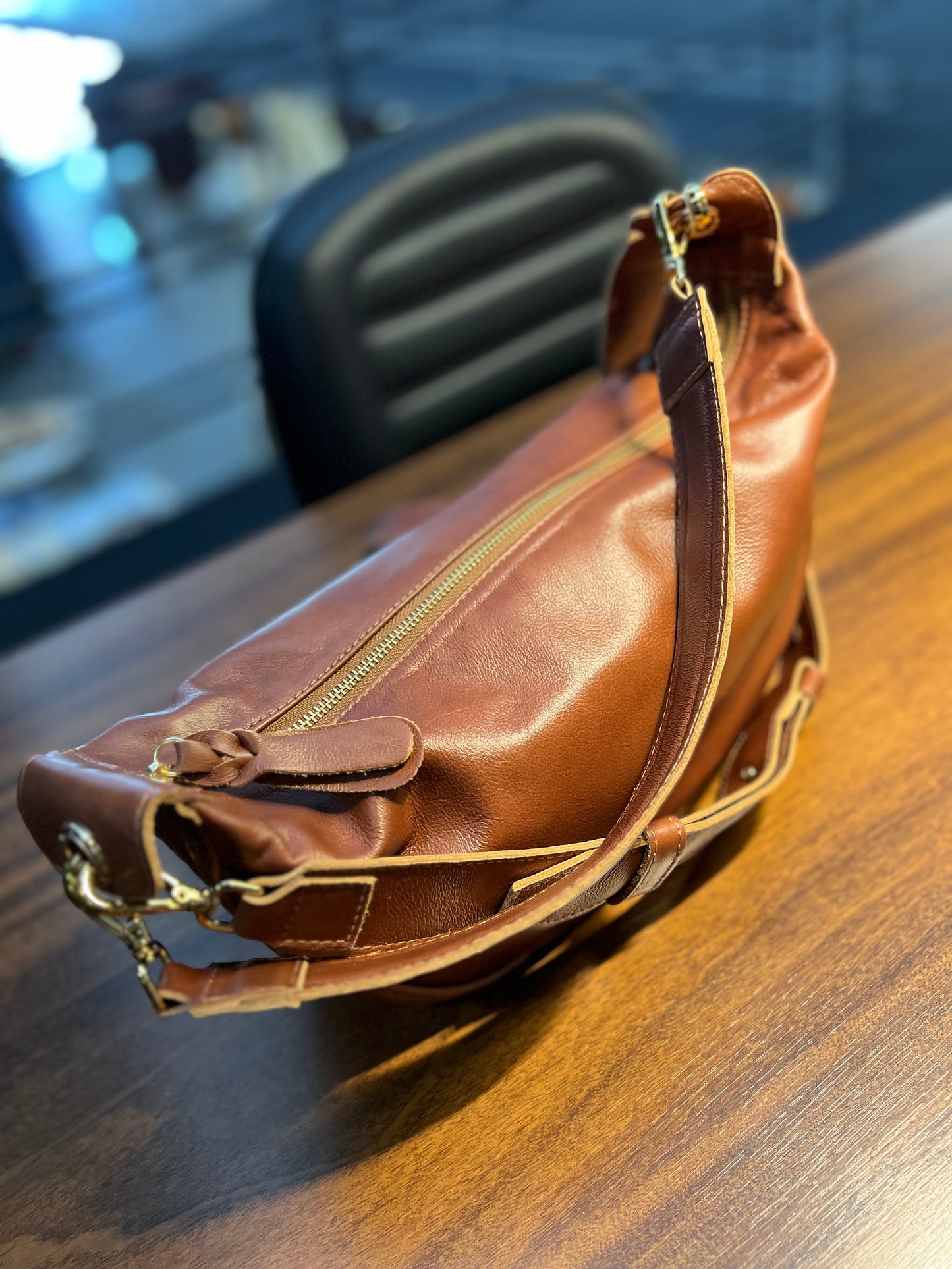 Bolsa Adriane | Em couro legítimo premium