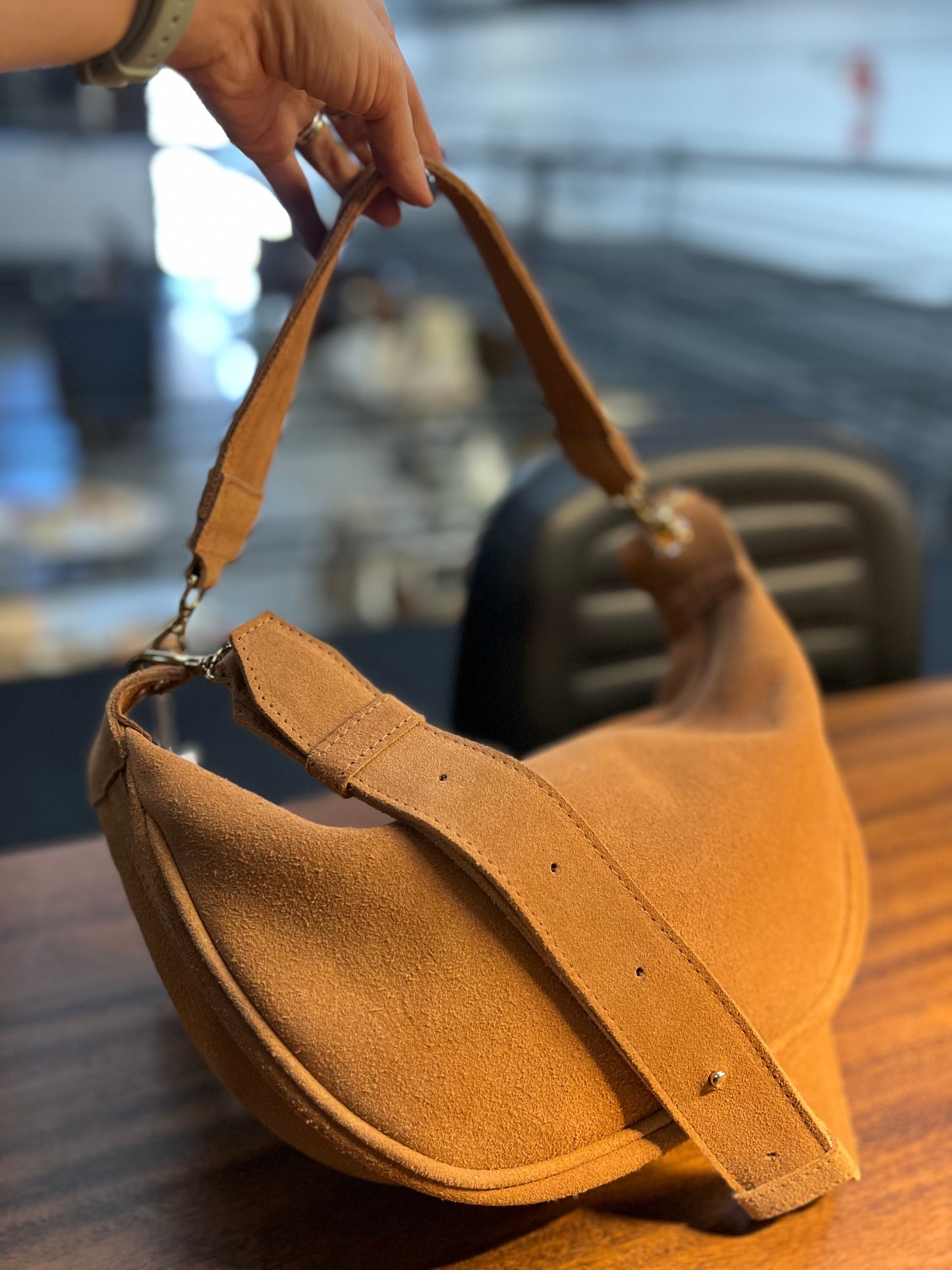 Bolsa Adriane | Em couro legítimo premium