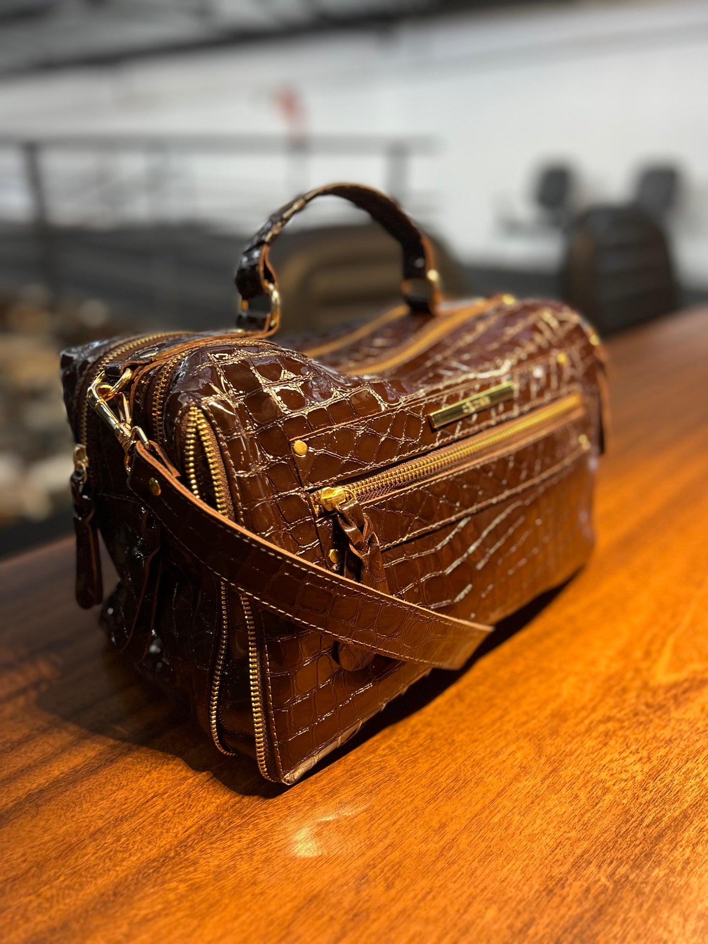Bolsa Virgínia | Em couro legítimo premium