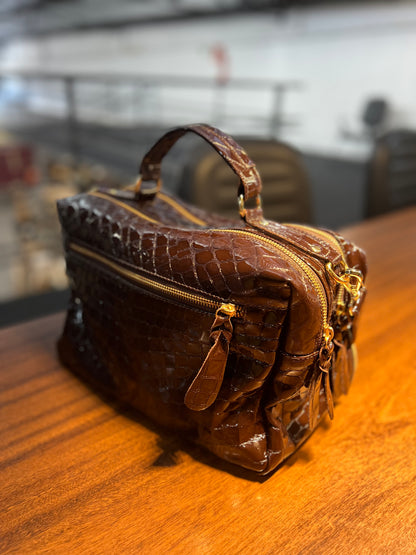 Bolsa Virgínia | Em couro legítimo premium