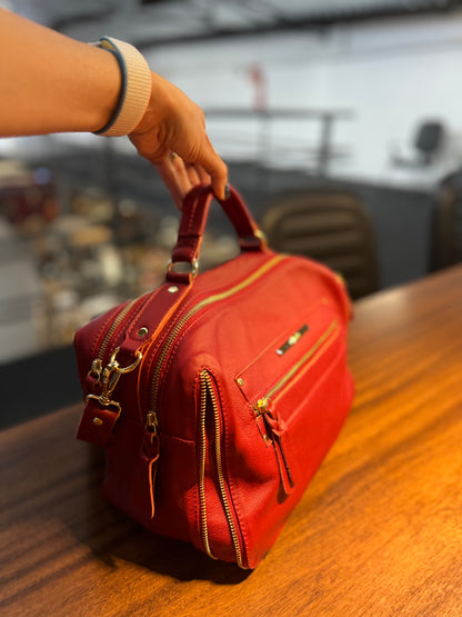 Bolsa Virgínia | Em couro legítimo premium