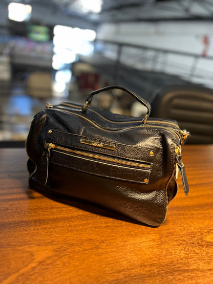 Bolsa Virgínia | Em couro legítimo premium