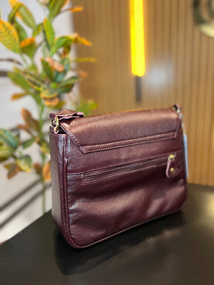 Bolsa Zell | Em couro legítimo premium