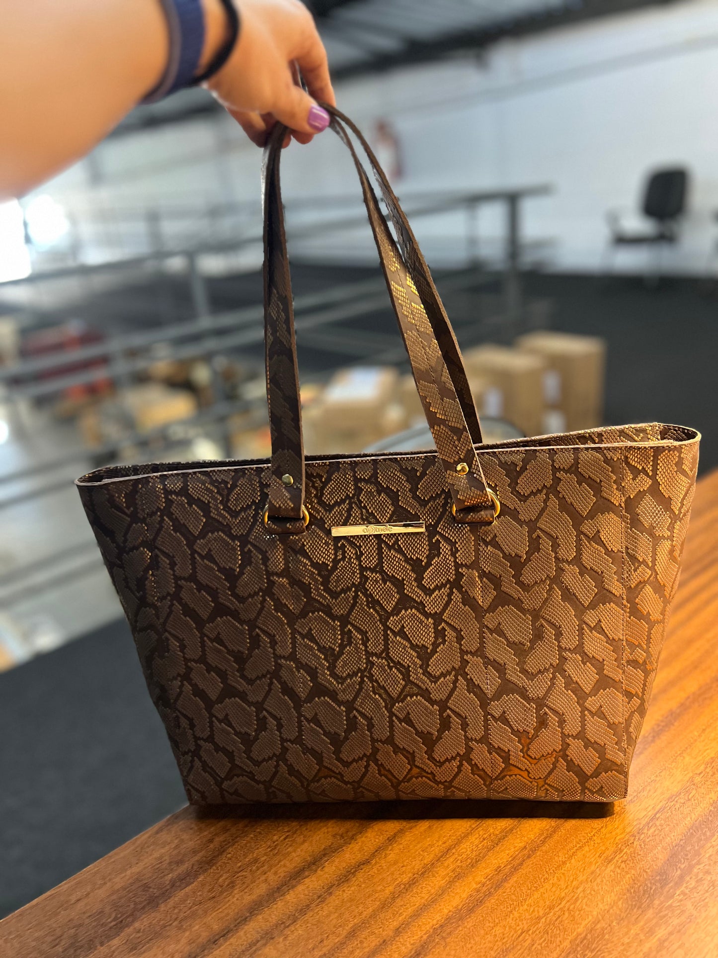 Bolsa Aurora | Em couro legítimo premium