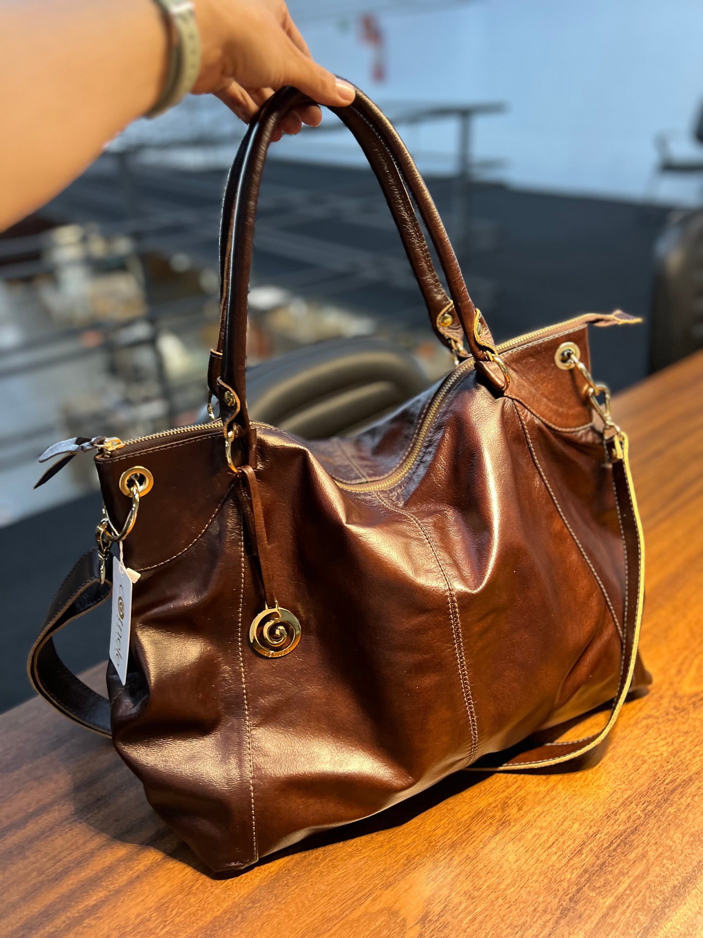 Bolsa Duda | Em couro legítimo premium