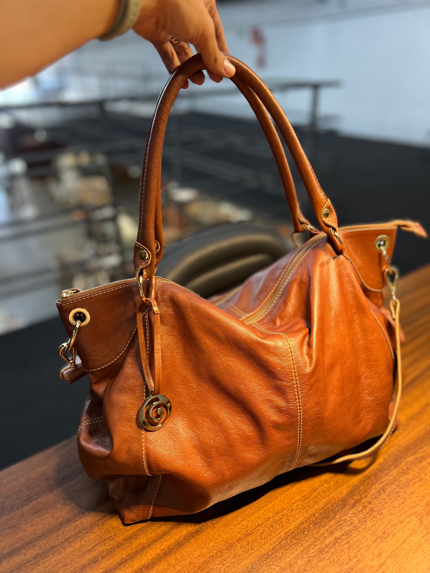 Bolsa Duda | Em couro legítimo premium