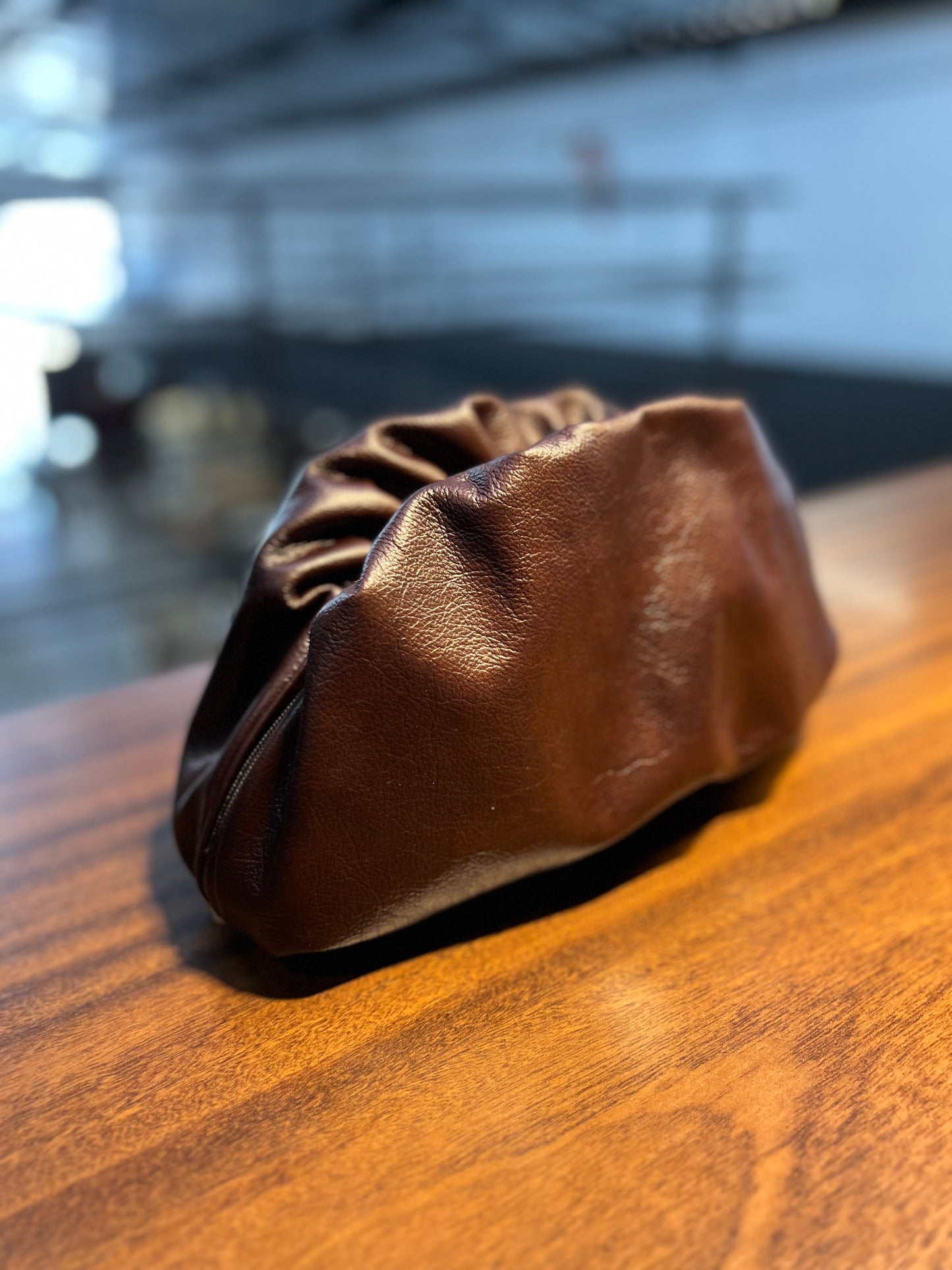 Bolsa Clara | Em couro legítimo premium