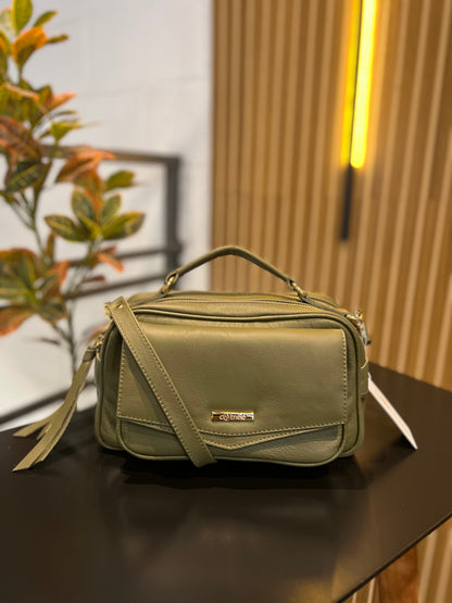 Bolsa Helena | Em couro legítimo premium
