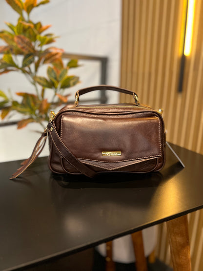 Bolsa Helena | Em couro legítimo premium