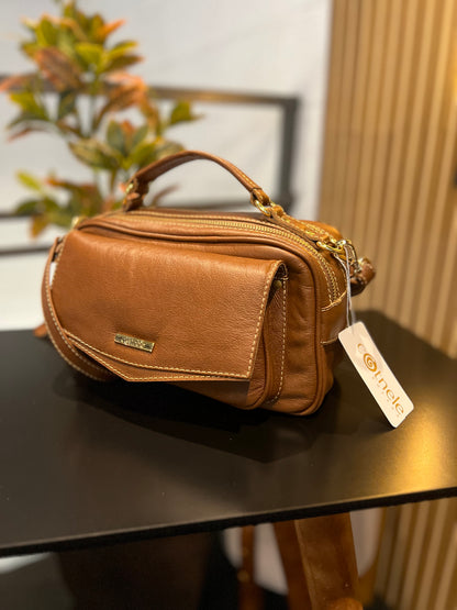 Bolsa Helena | Em couro legítimo premium