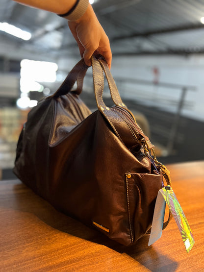 Bolsa Eveline | Em couro legítimo premium