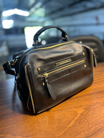 Bolsa Virgínia | Em couro legítimo premium