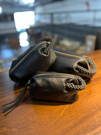 Kit Trio Necessaire Cotnele | Em Couro