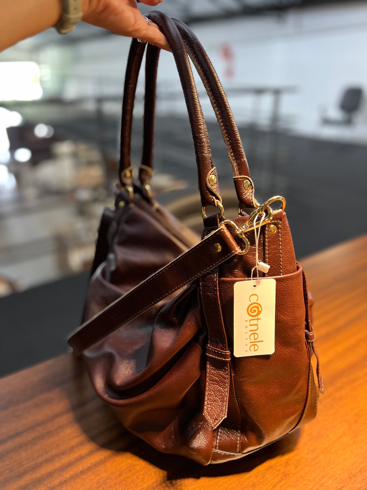 Sacola Lica | Em couro legítimo premium