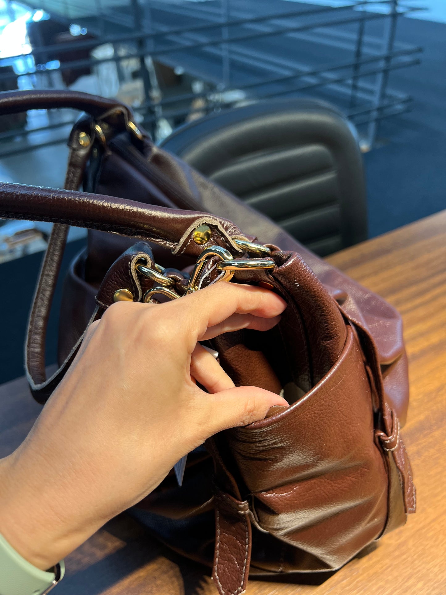 Sacola Lica | Em couro legítimo premium