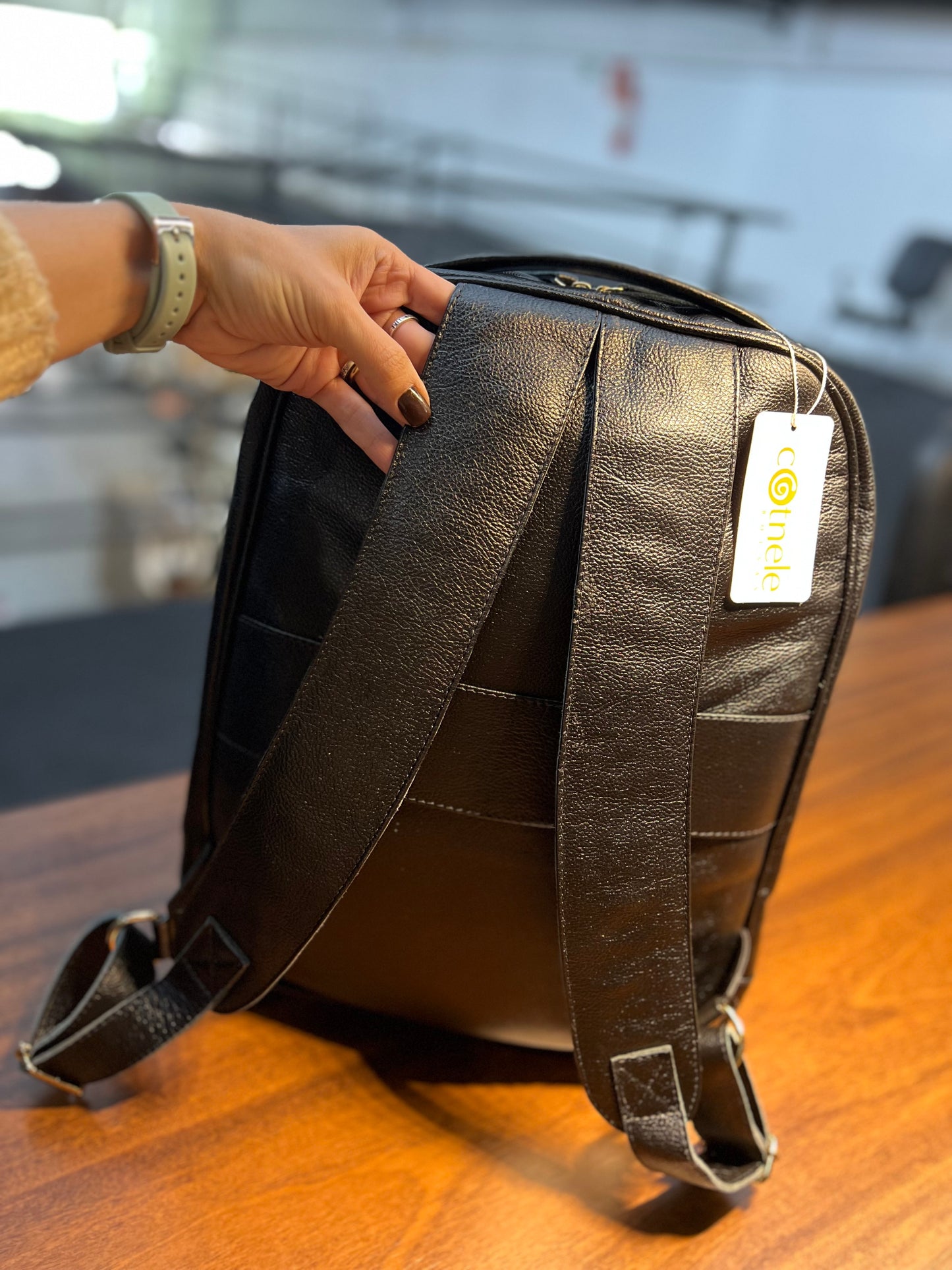 Mochila Taylor | Em couro legítimo premium