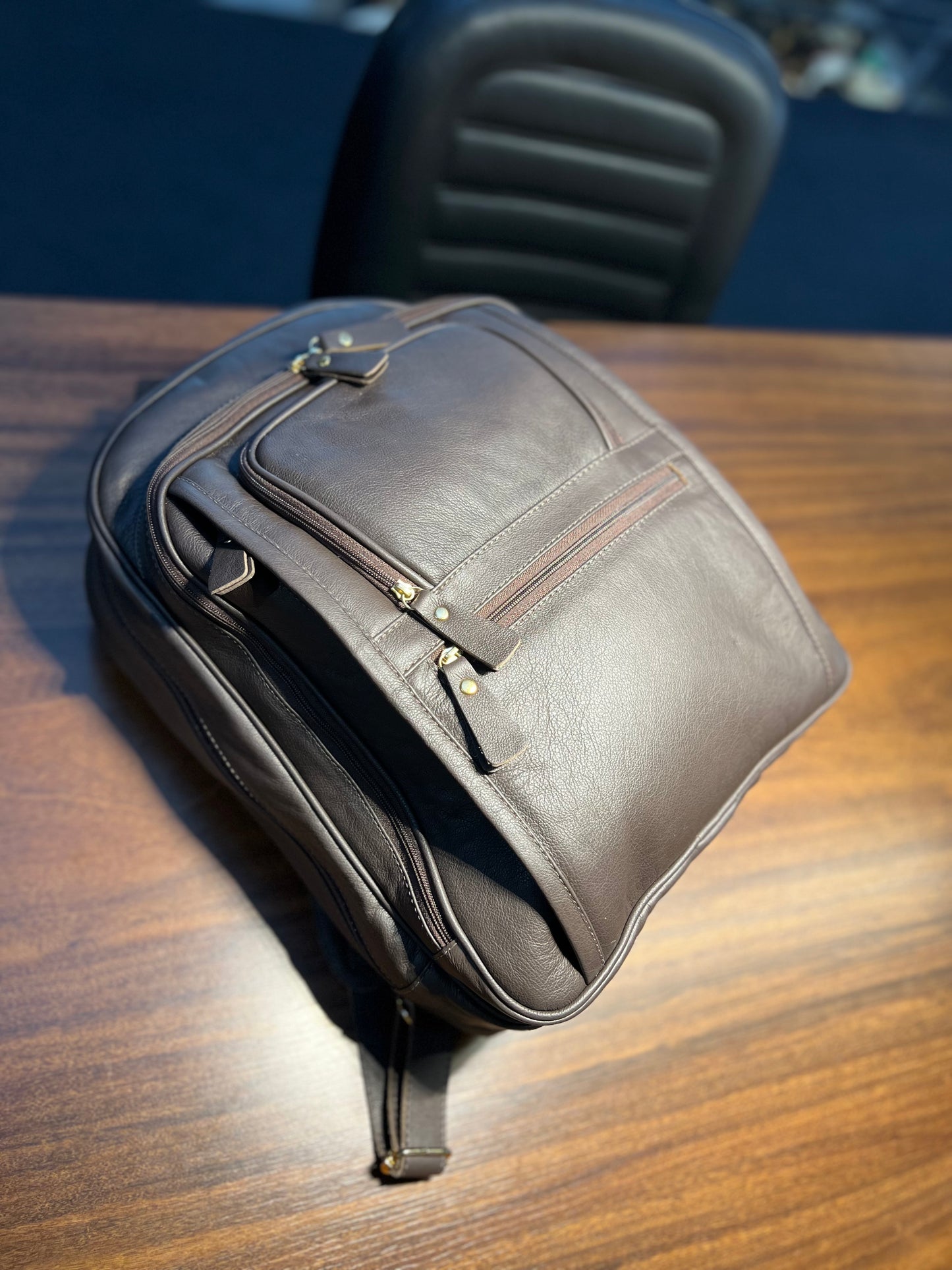 Mochila Taylor | Em couro legítimo premium