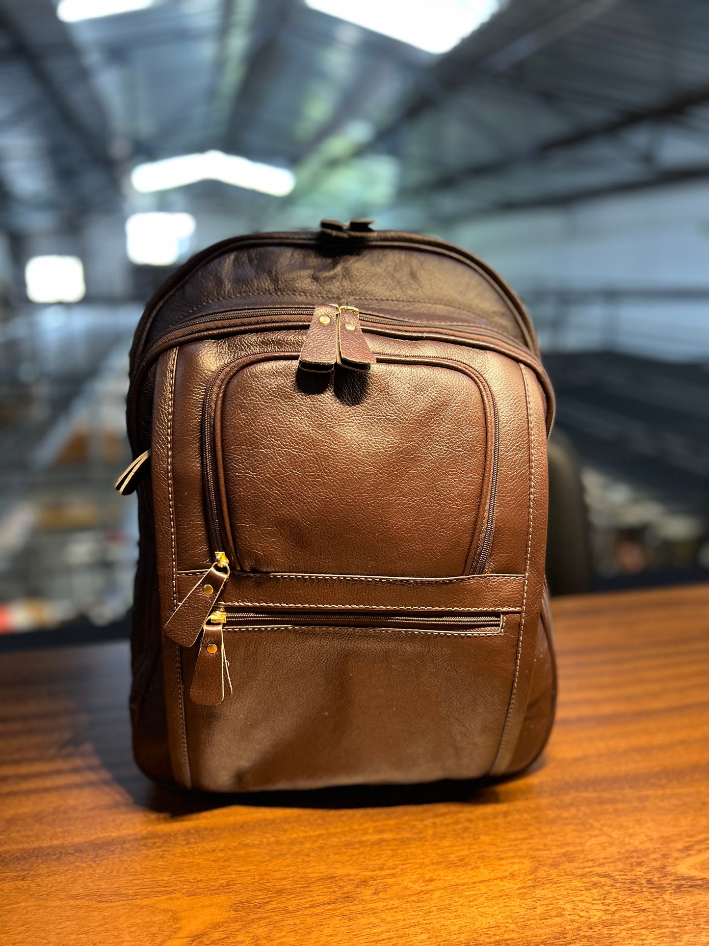 Mochila Taylor | Em couro legítimo premium