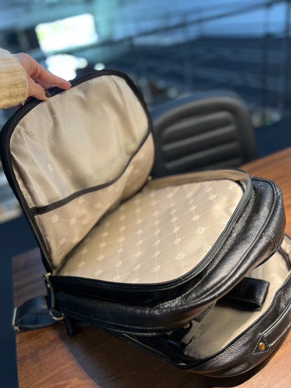 Mochila Taylor | Em couro legítimo premium