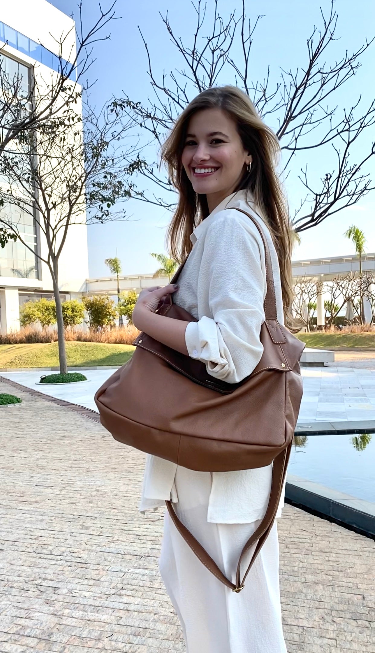 Bolsa Avah | Em couro legítimo premium