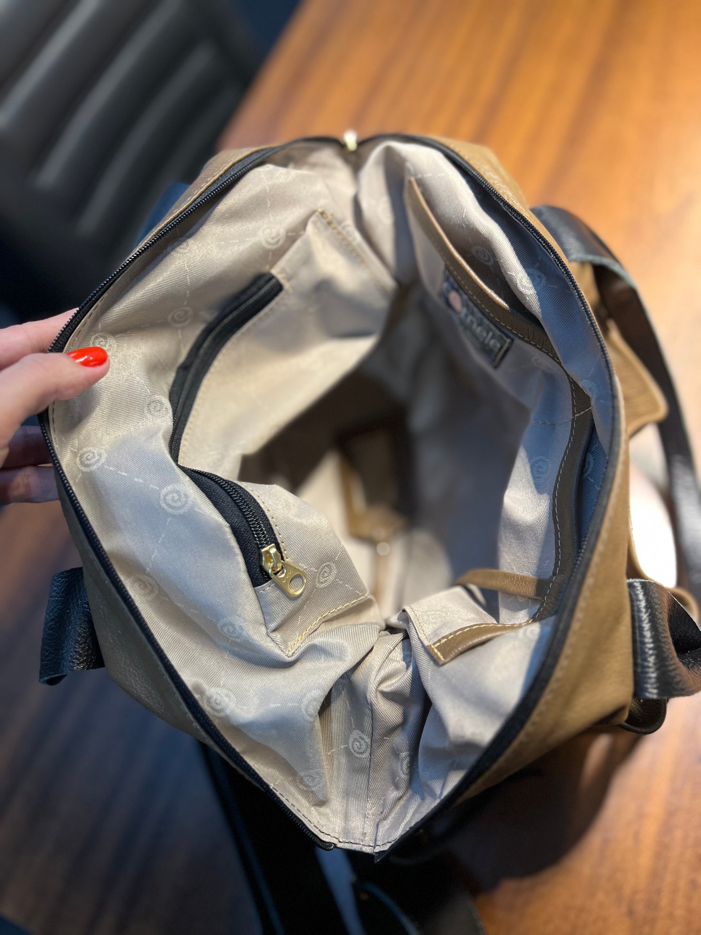 Bolsa Angélica | Em couro legítimo premium