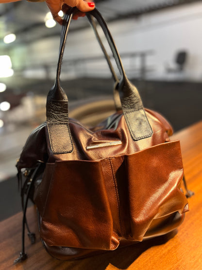 Bolsa Angélica | Em couro legítimo premium