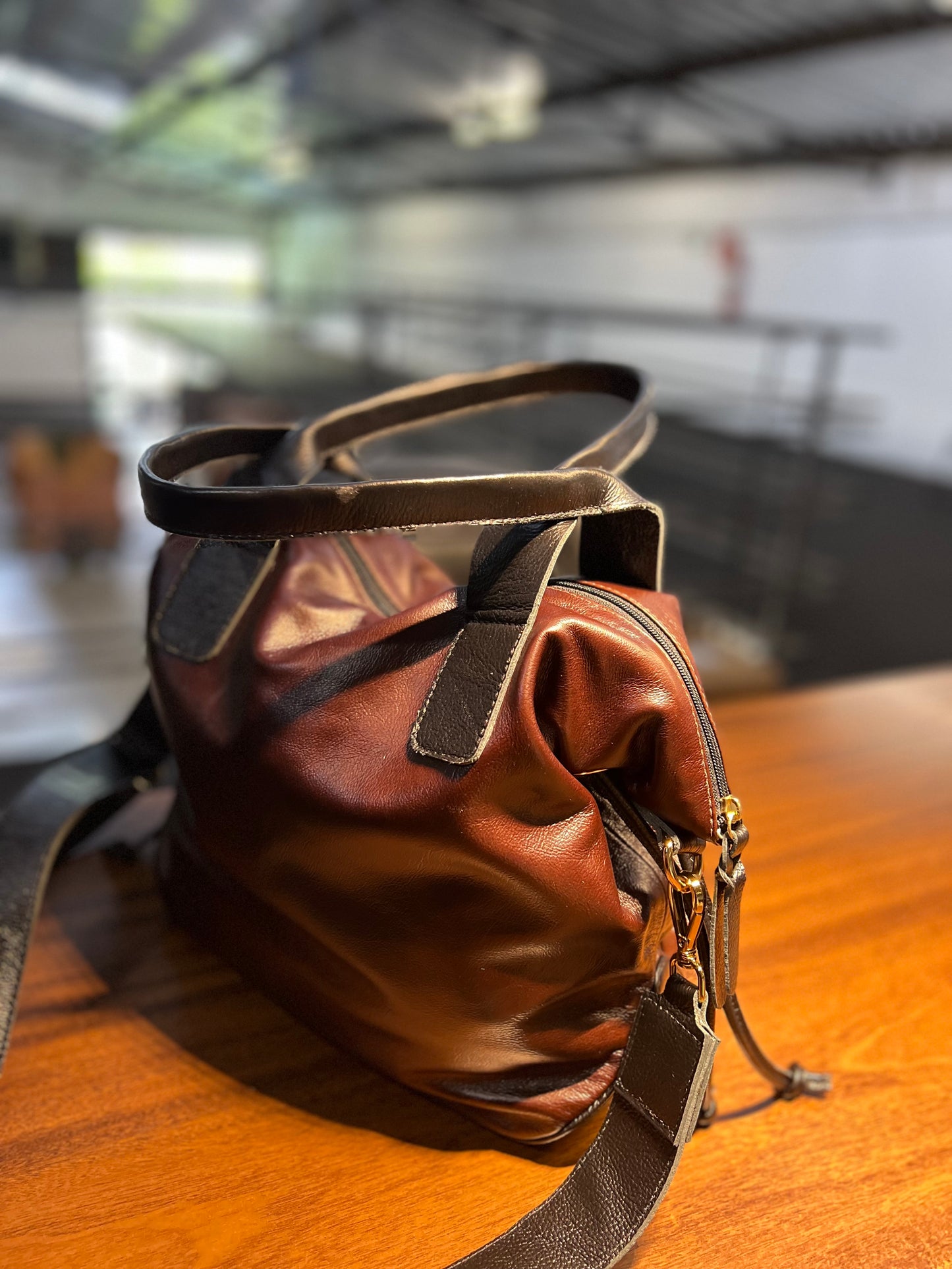 Bolsa Angélica | Em couro legítimo premium