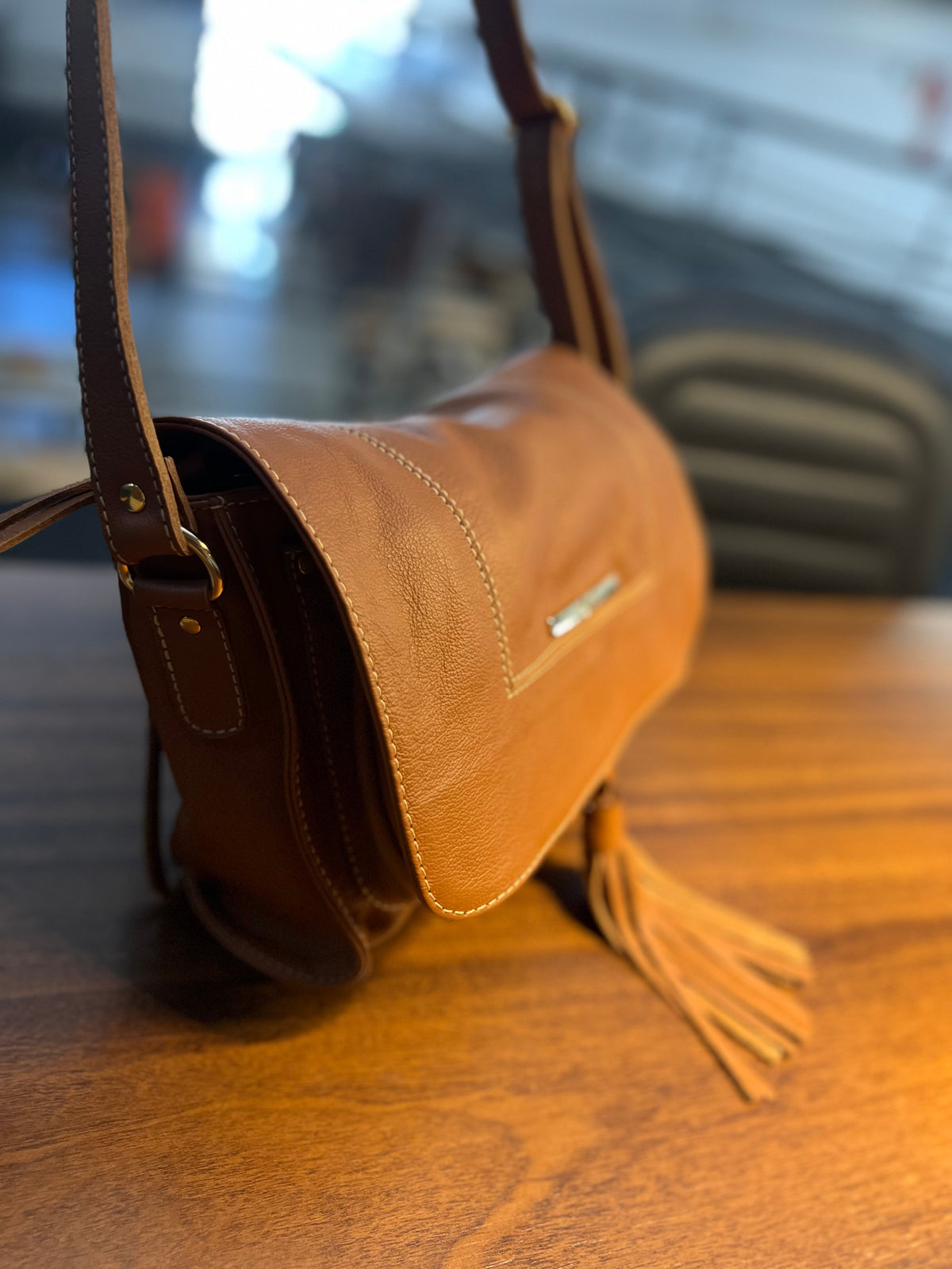 Bolsa Bárbara | Em couro legítimo premium
