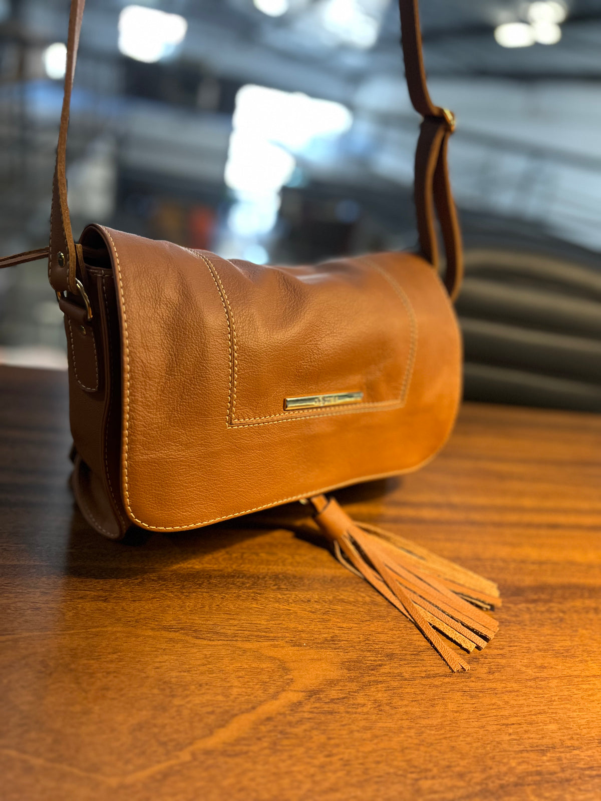 Bolsa Bárbara | Em couro legítimo premium