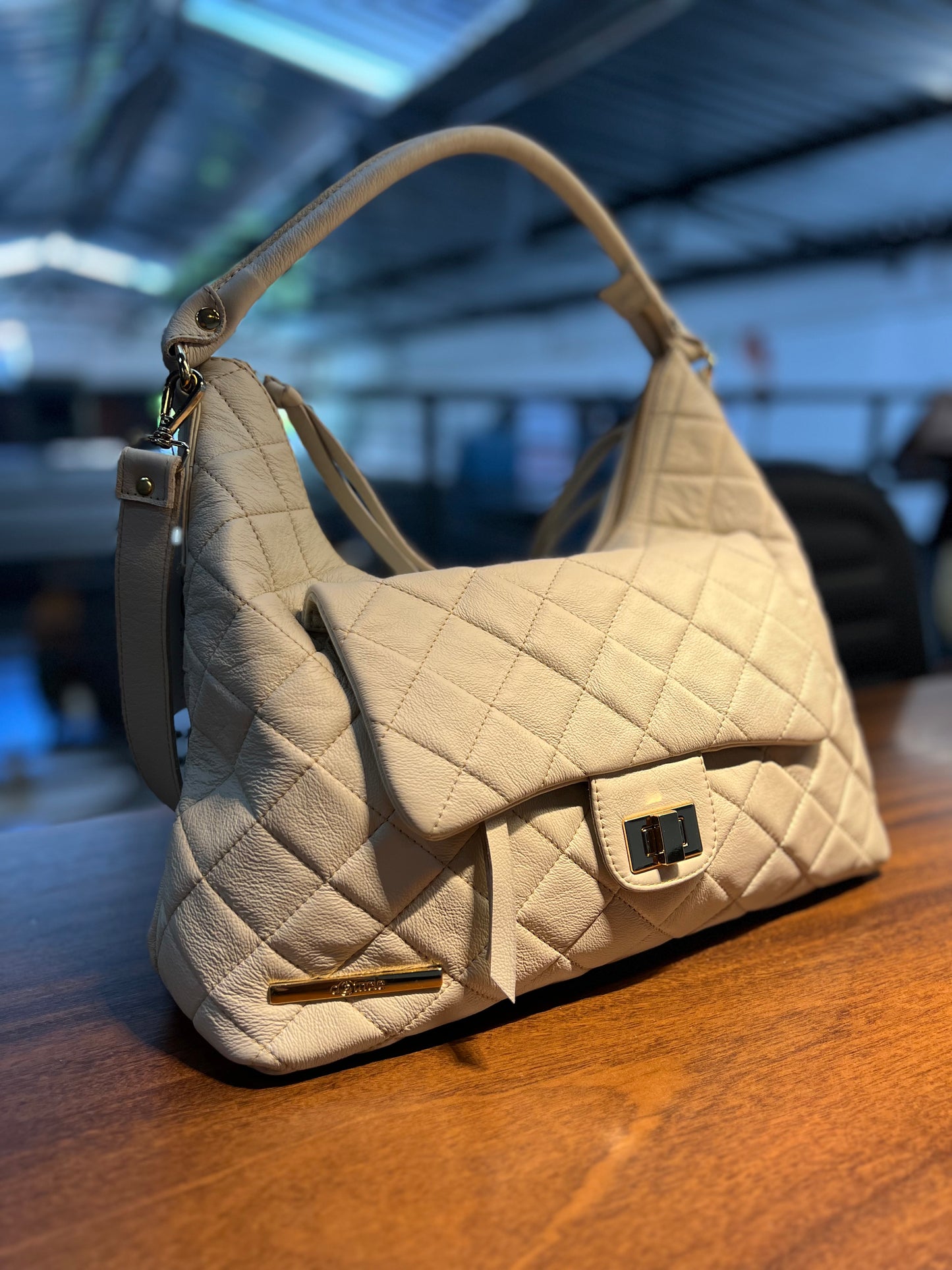 Bolsa Eduarda | Em couro legítimo premium