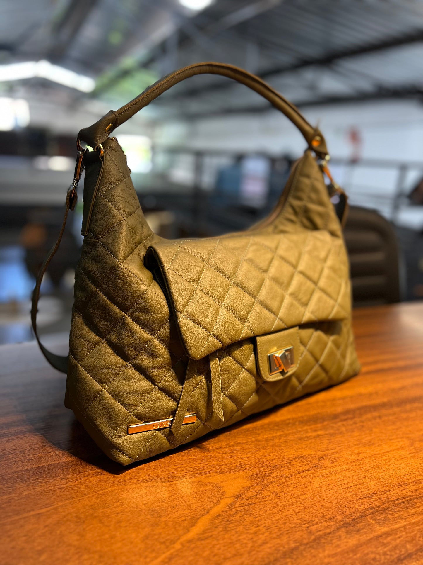 Bolsa Eduarda | Em couro legítimo premium