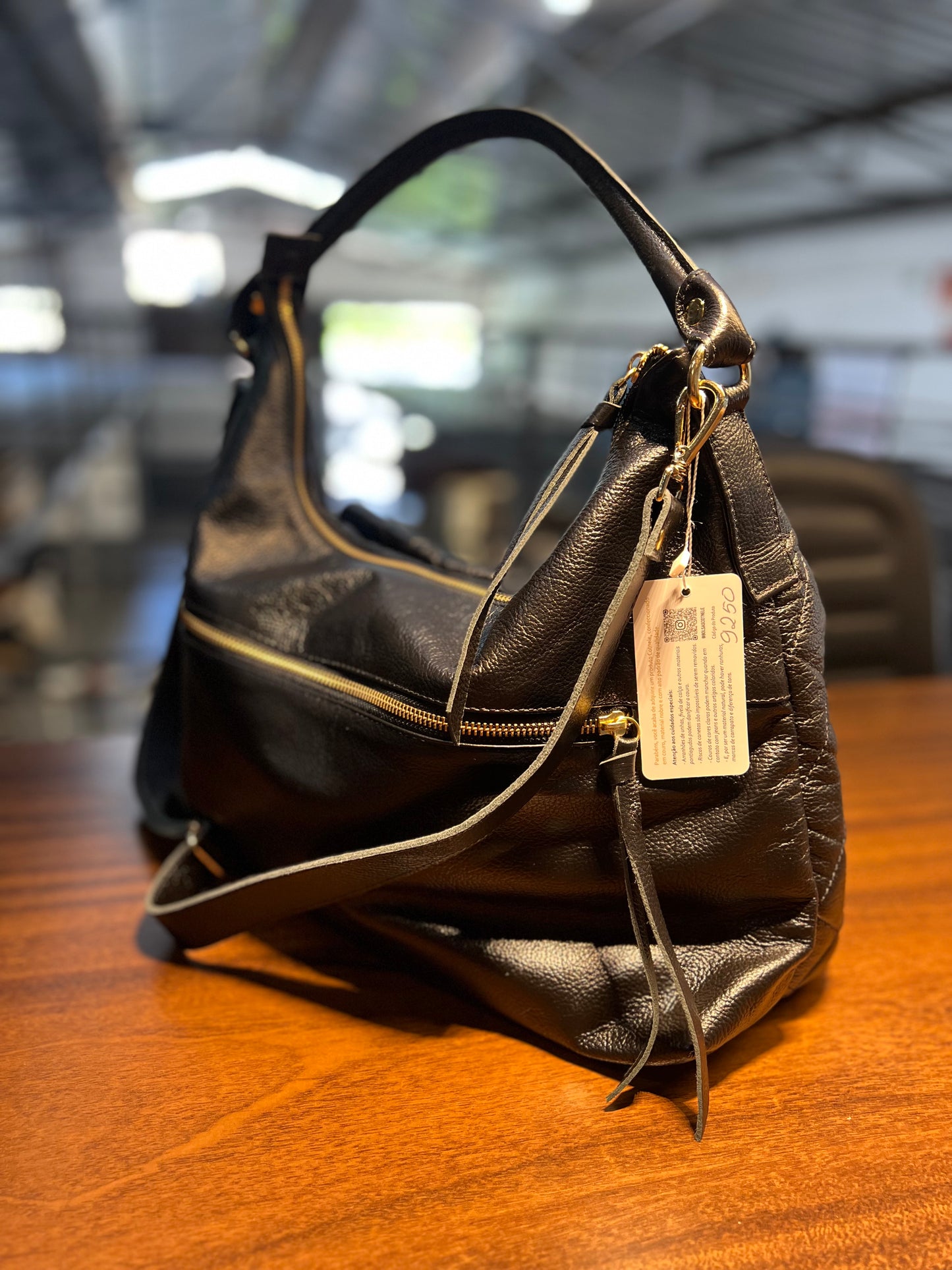 Bolsa Eduarda | Em couro legítimo premium