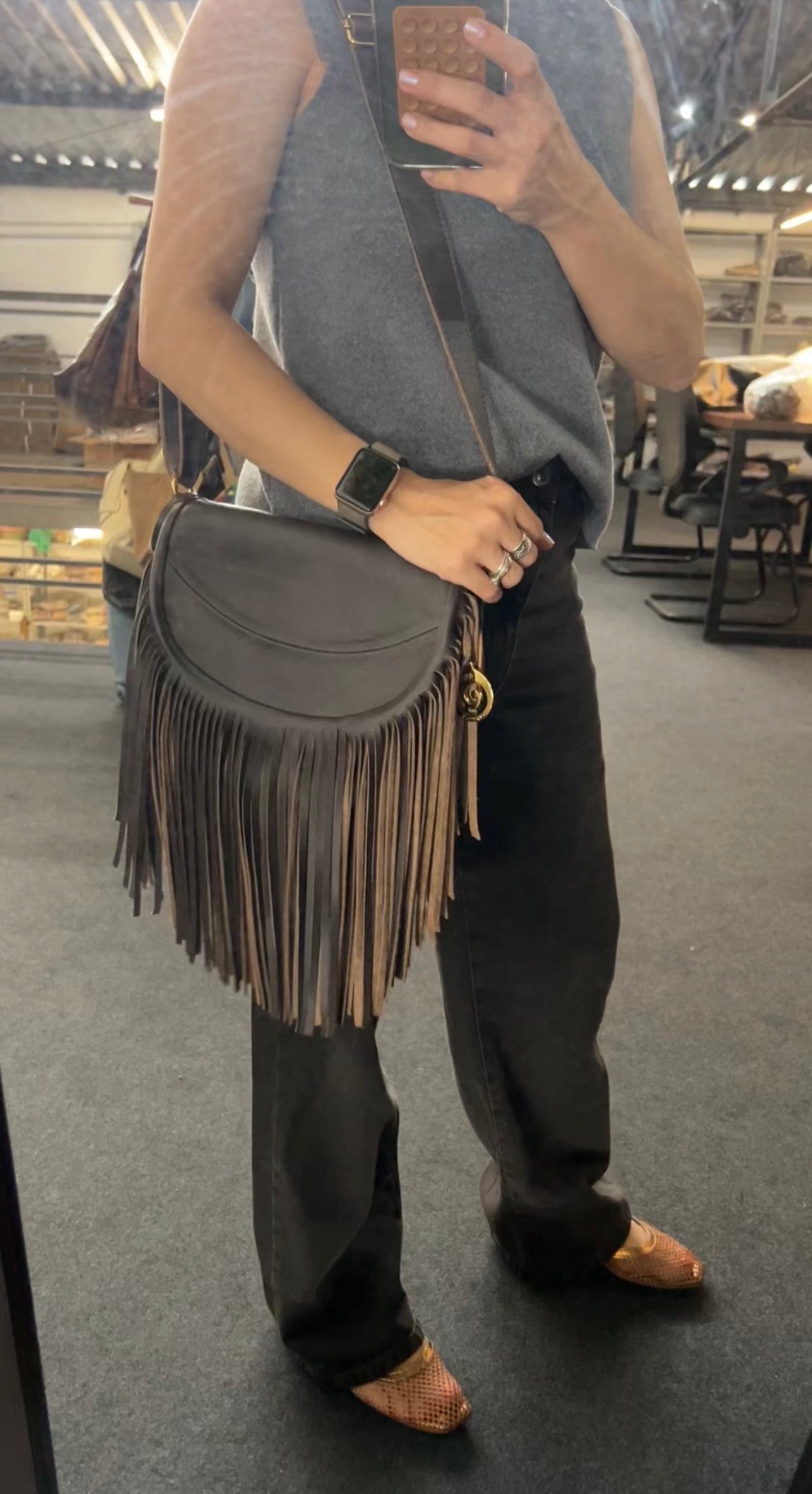 Bolsa Esmeralda | Em couro legítimo premium