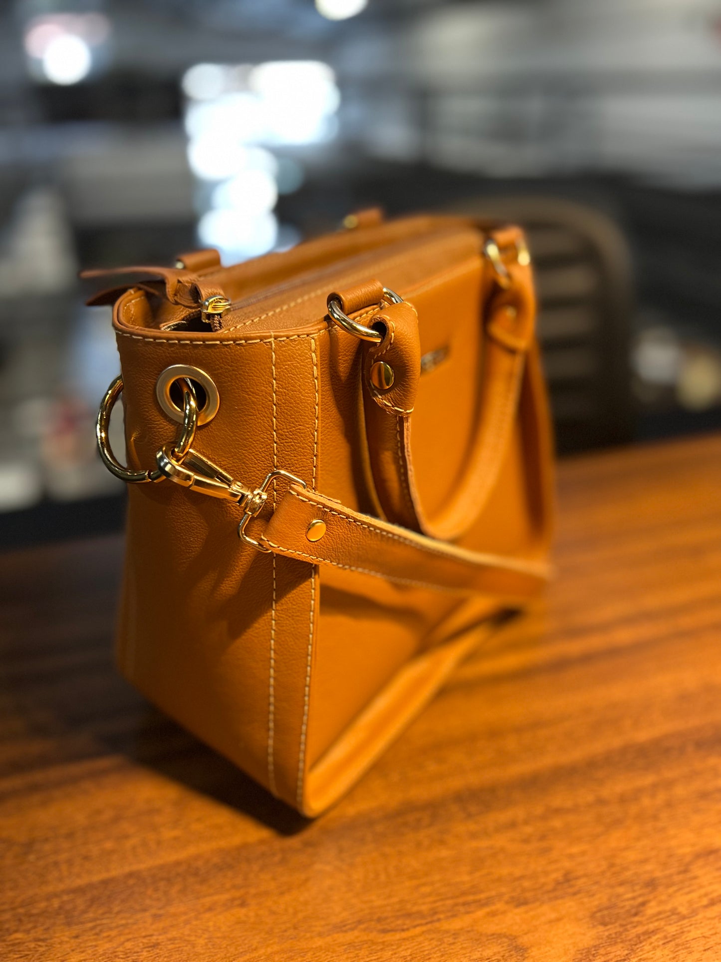 Bolsa Francis | Em couro legítimo premium