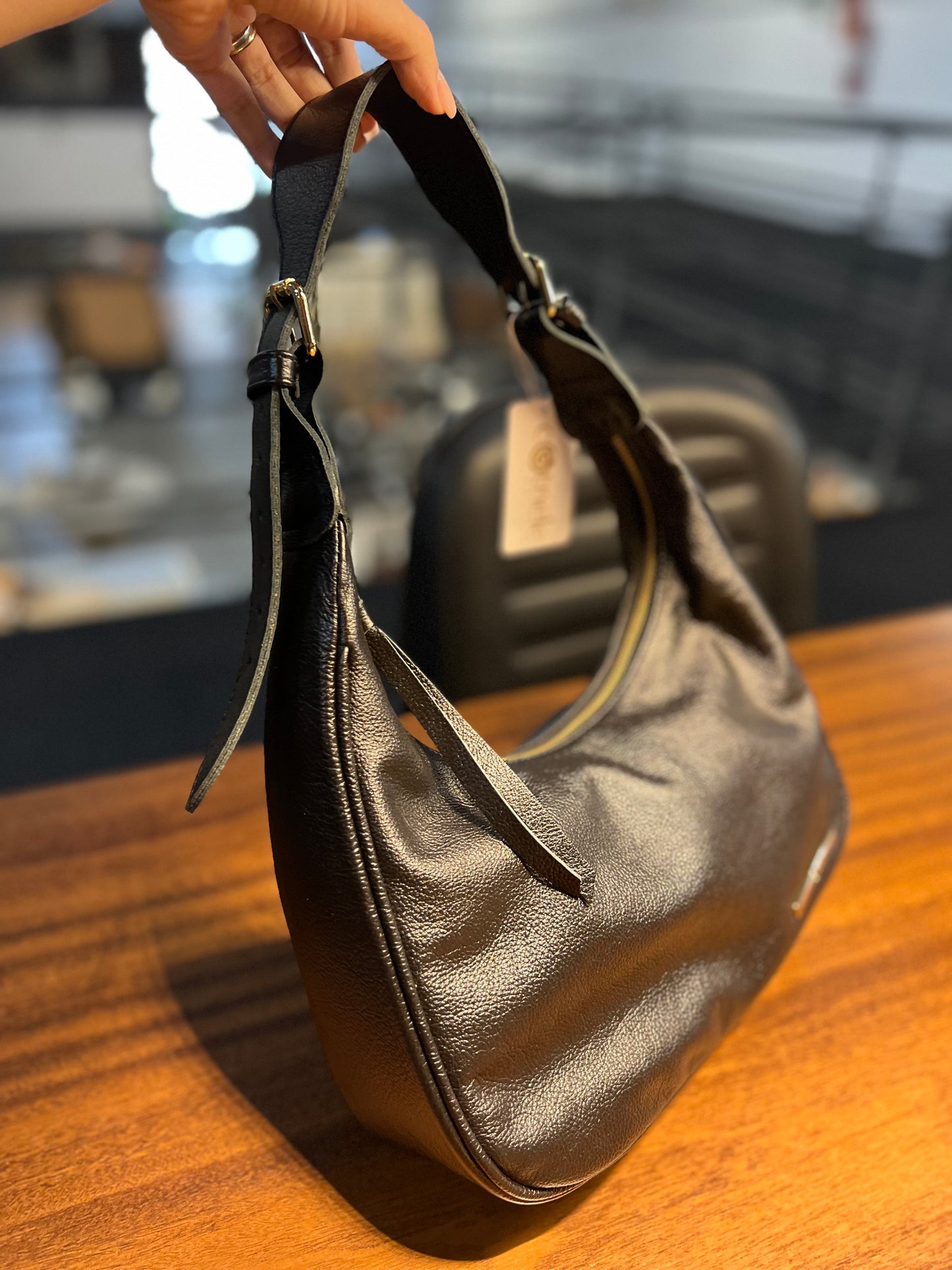 Bolsa Bruna | Em couro legítimo premium