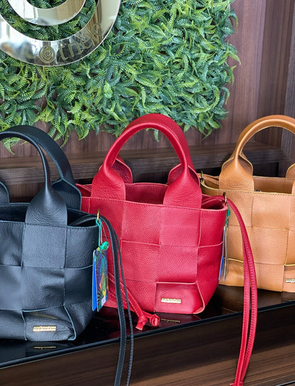 Bolsa Jane| Em couro legítimo premium