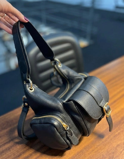 Bolsa Malu | Em couro legítimo premium
