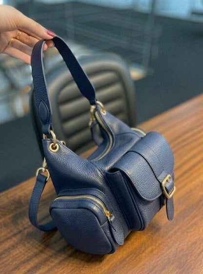 Bolsa Malu | Em couro legítimo premium